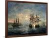 Engagement Between the "Bonhomme Richard" and the "Serapis" Off Flamborough Head, 1779-Richard Willis-Framed Giclee Print