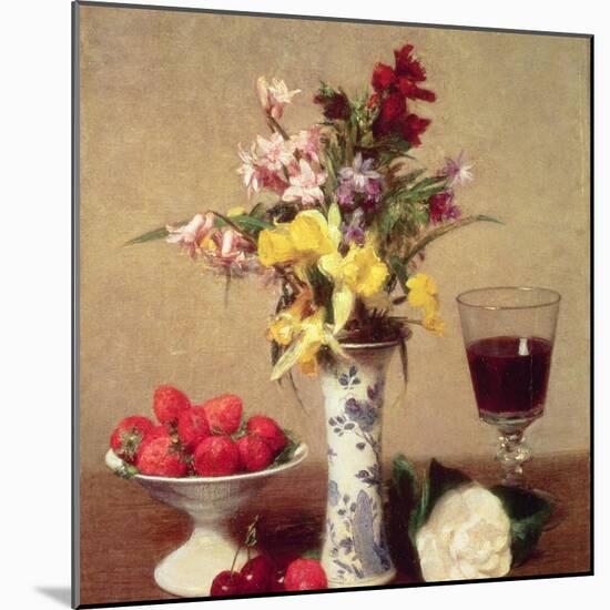 Engagement Bouquet-Henri Fantin-Latour-Mounted Giclee Print