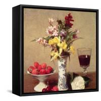 Engagement Bouquet-Henri Fantin-Latour-Framed Stretched Canvas