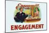 Engagement Cigars-null-Mounted Art Print