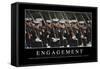 Engagement: Citation Et Affiche D'Inspiration Et Motivation-null-Framed Stretched Canvas