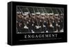 Engagement: Citation Et Affiche D'Inspiration Et Motivation-null-Framed Stretched Canvas
