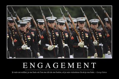 Engagement Citation Et Affiche D Inspiration Et Motivation Photographic Print Allposters Com