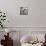 Engagement Portrait of John Kennedy and Jacqueline Bouvier-null-Framed Stretched Canvas displayed on a wall