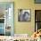 Engagement Portrait of John Kennedy and Jacqueline Bouvier-null-Framed Stretched Canvas displayed on a wall