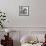 Engagement Portrait of John Kennedy and Jacqueline Bouvier-null-Framed Photo displayed on a wall