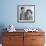 Engagement Portrait of John Kennedy and Jacqueline Bouvier-null-Framed Photo displayed on a wall