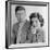 Engagement Portrait of John Kennedy and Jacqueline Bouvier-null-Framed Photo