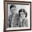 Engagement Portrait of John Kennedy and Jacqueline Bouvier-null-Framed Photo