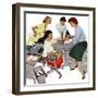 "Engagement Ring", February 22, 1958-Kurt Ard-Framed Premium Giclee Print