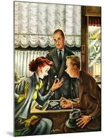 "Engagement Ring," May 7, 1949-Constantin Alajalov-Mounted Giclee Print