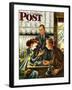 "Engagement Ring," Saturday Evening Post Cover, May 7, 1949-Constantin Alajalov-Framed Giclee Print