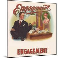 Engagement-Art Of The Cigar-Mounted Giclee Print