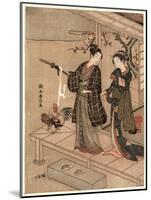 Engawa No Wakai Danjo-Suzuki Harunobu-Mounted Giclee Print