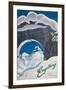 Engelberg Switzerland Travel Poster-null-Framed Giclee Print