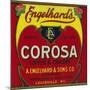 Engelhard's Coffee Label - Louisville, KY-Lantern Press-Mounted Art Print