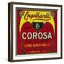 Engelhard's Coffee Label - Louisville, KY-Lantern Press-Framed Art Print