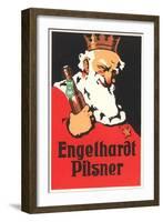 Engelhardt Pilsner Ad-null-Framed Art Print