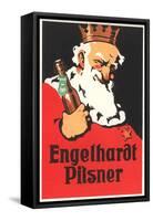 Engelhardt Pilsner Ad-null-Framed Stretched Canvas