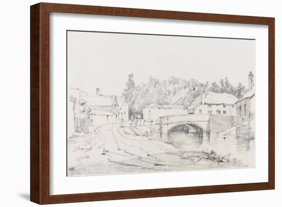 Engine Bridge, Exeter, C.1831-Henry Courtney Selous-Framed Giclee Print