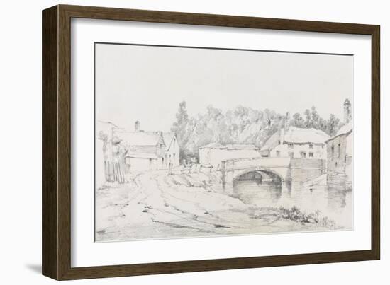 Engine Bridge, Exeter, C.1831-Henry Courtney Selous-Framed Giclee Print