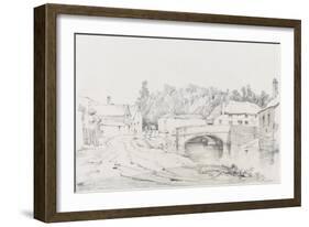 Engine Bridge, Exeter, C.1831-Henry Courtney Selous-Framed Giclee Print