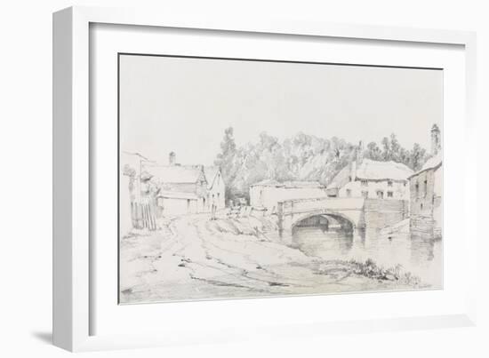 Engine Bridge, Exeter, C.1831-Henry Courtney Selous-Framed Giclee Print