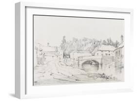 Engine Bridge, Exeter, C.1831-Henry Courtney Selous-Framed Giclee Print