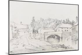 Engine Bridge, Exeter, C.1831-Henry Courtney Selous-Mounted Giclee Print