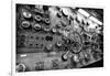 Engine Controls Aboard the Uss Midway in San Diego, Ca-Andrew Shoemaker-Framed Photographic Print