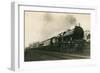 Engine Pulling Train-null-Framed Art Print