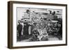 Engine Room Ratings on Board HMS 'Majestic, 1896-Gregory & Co-Framed Giclee Print