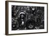Engine Timing Belt & Camshaft-null-Framed Art Print