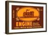 Engine-null-Framed Art Print