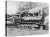 Engineer Casey Jones on Engine No. 638-J.E. France-Stretched Canvas