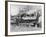 Engineer Casey Jones on Engine No. 638-J.E. France-Framed Photographic Print