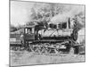 Engineer Casey Jones on Engine No. 638-J.E. France-Mounted Photographic Print