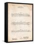 Engineer's Slide Rule Patent-Cole Borders-Framed Stretched Canvas