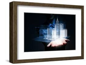 Engineering Automation Building Design-Sergey Nivens-Framed Photographic Print