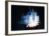 Engineering Automation Building Design-Sergey Nivens-Framed Photographic Print