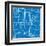 Engineering Blueprint-volmiller-Framed Art Print