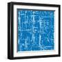 Engineering Blueprint-volmiller-Framed Art Print