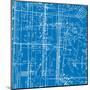 Engineering Blueprint-volmiller-Mounted Art Print