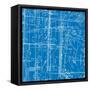 Engineering Blueprint-volmiller-Framed Stretched Canvas