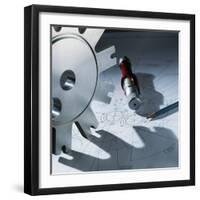 Engineering Equipment-Tek Image-Framed Premium Photographic Print