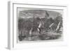 Engineers' Camp Scene on the Banks of the St Maurice-null-Framed Giclee Print