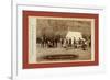 Engineers Corps Camp and Visitors-John C. H. Grabill-Framed Giclee Print