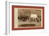 Engineers Corps Camp and Visitors-John C. H. Grabill-Framed Giclee Print