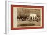 Engineers Corps Camp and Visitors-John C. H. Grabill-Framed Giclee Print