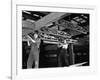 Engineers Lifting Steelwork into Position, South Yorkshire, 1954-Michael Walters-Framed Photographic Print